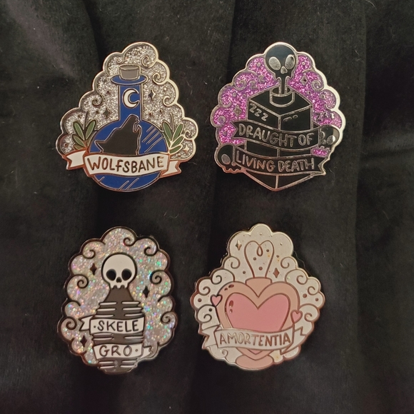 Harry Potter - Fantasy / Fan-Made - Enamel Pin set - Picture 7 of 7